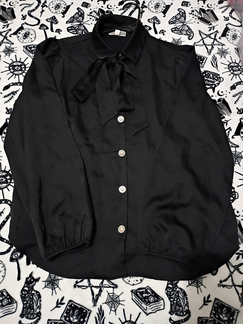 Pleione Bow - Tie Blouse